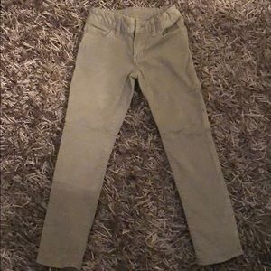 Gap kids 6 regular pants golden sparkles